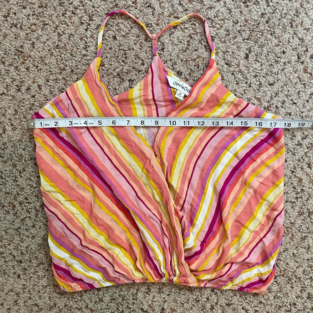 💐 3/ $15 Stripped Racerback Top - Picture 6 of 8